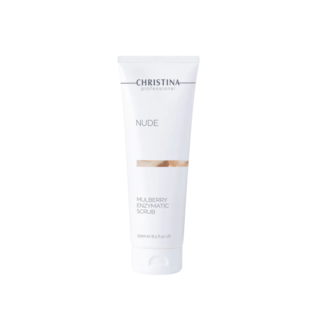 Nude mulberry enzymatic scrub